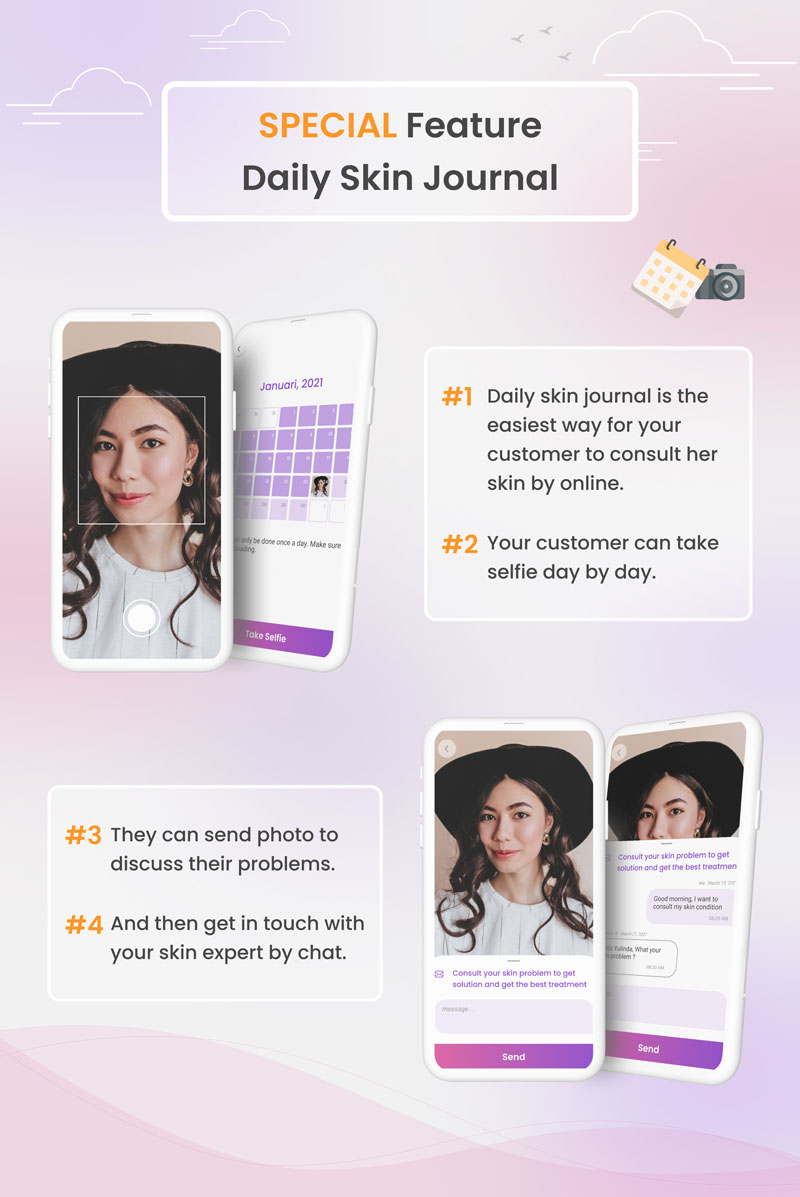 Beauty Salon Member Booking and Shopping React Native Mobile Template - 3