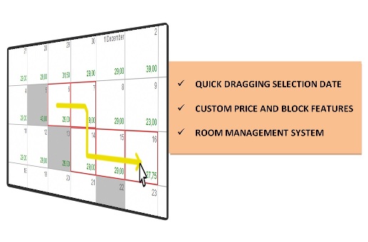 Room Management With Custom Price Calendar - 1